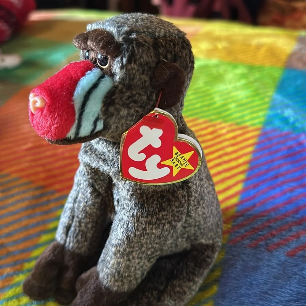 Ty Cheeks the Monkey Beanie Baby